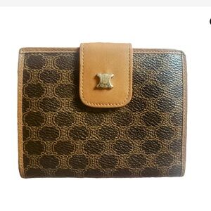 Celine Vintage Triomphe Macadam Wallet